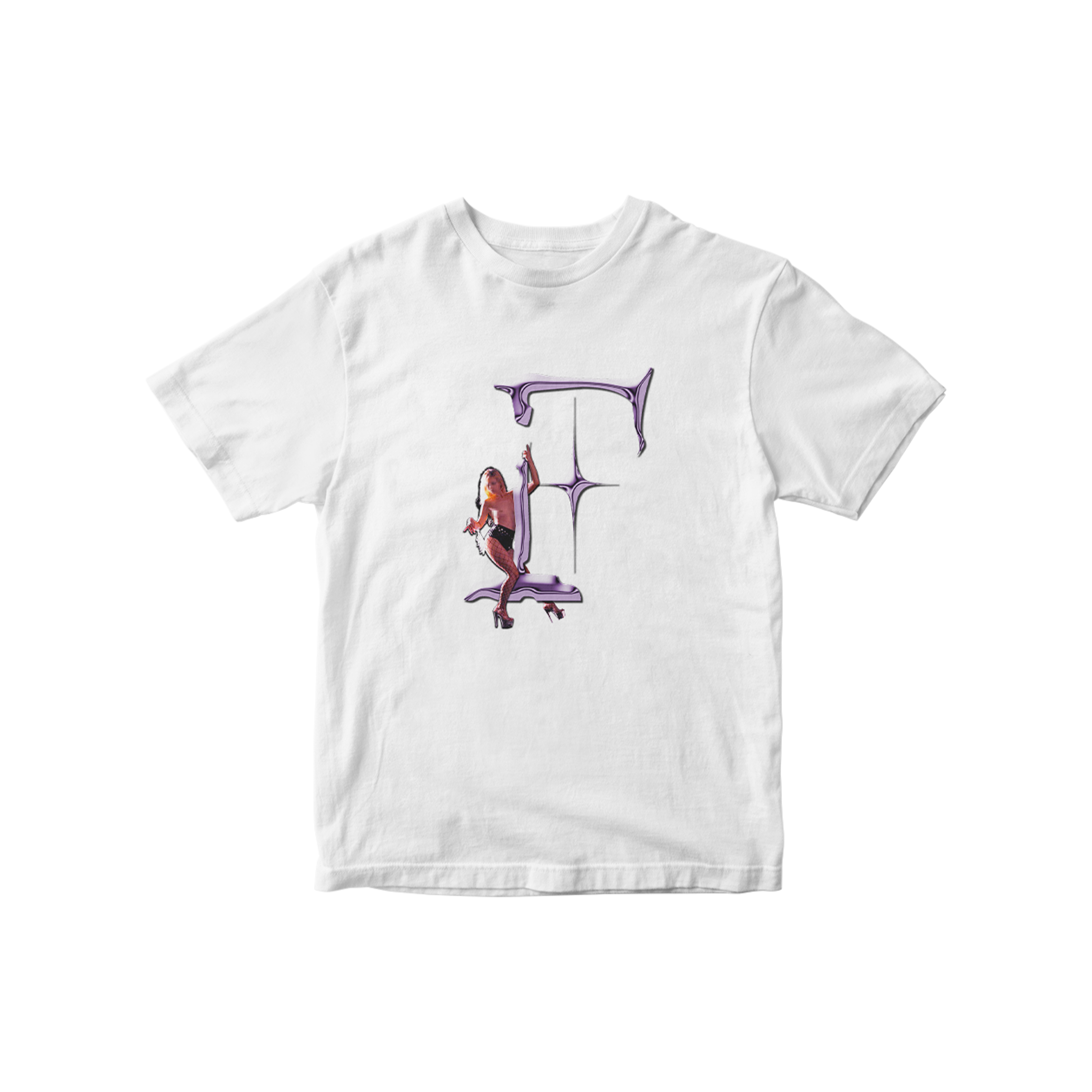 CAMISETA DE POLE DANCE CON LOGO F