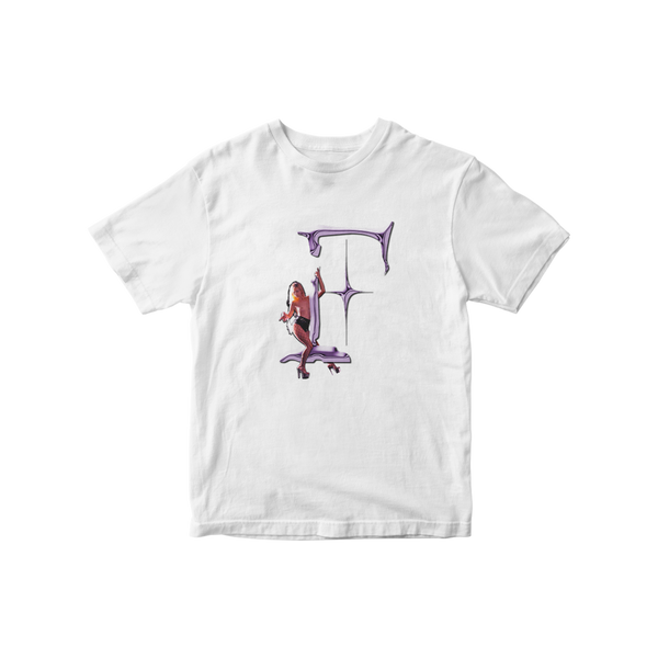 CAMISETA DE POLE DANCE CON LOGO F